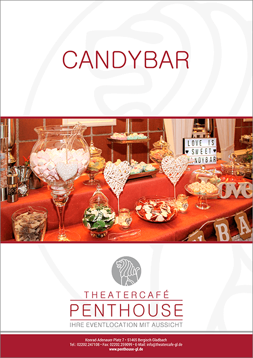 Unsere Preisliste für die Candybar